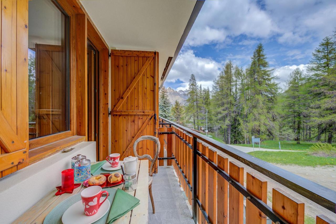 Studio Abete Rosso 500M From Ski - Happy Rentals Oulx Eksteriør bilde