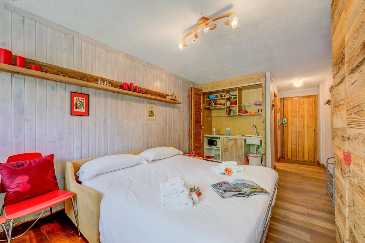 Studio Abete Rosso 500M From Ski - Happy Rentals Oulx Eksteriør bilde