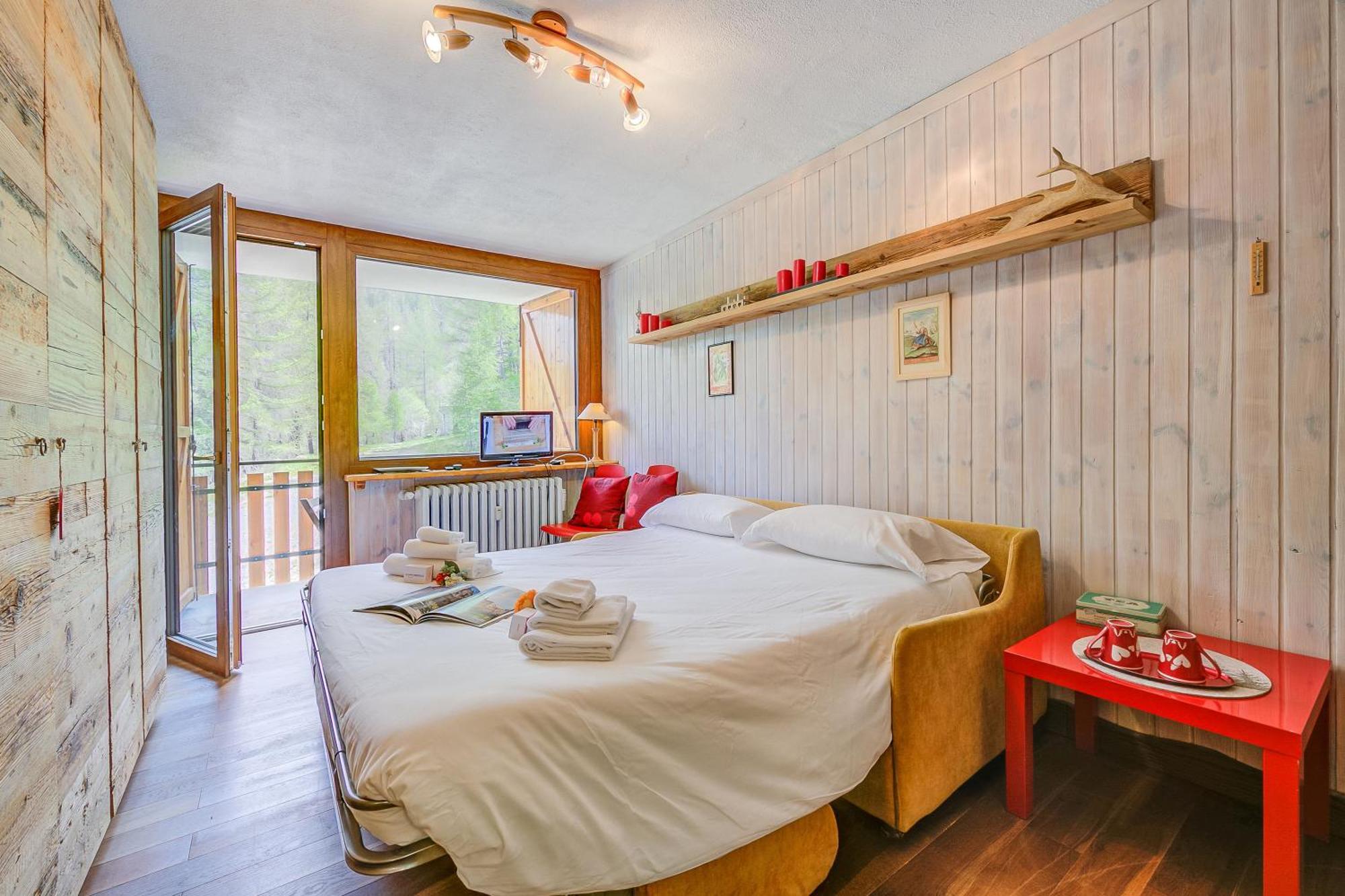 Studio Abete Rosso 500M From Ski - Happy Rentals Oulx Eksteriør bilde